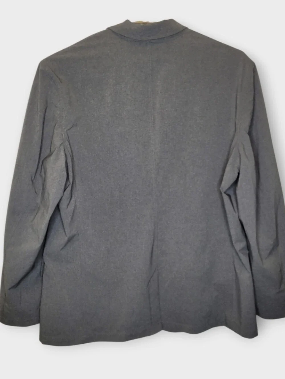 Eddie Bauer Travex Travel Blazer Jacket 48 Gray
